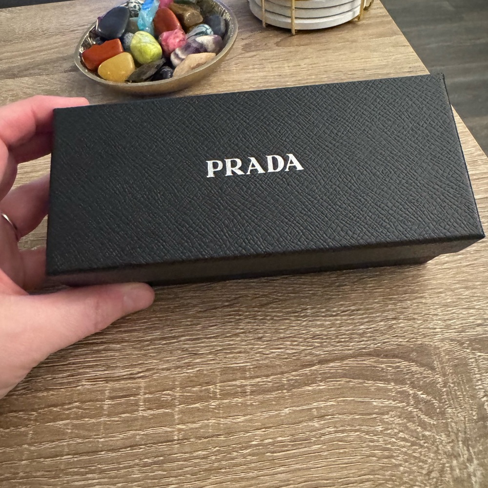 Prada Black Oversized Rectangular Sunglasses - Picture 12 of 16